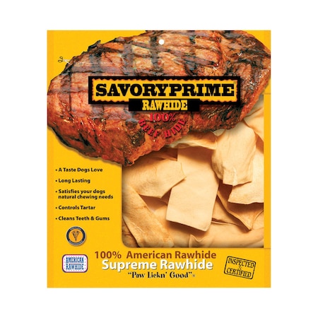 Savory Prime Savory Prime All Size Dogs All Ages Rawhide Chips Chicken 6 in. L 1 pk 046